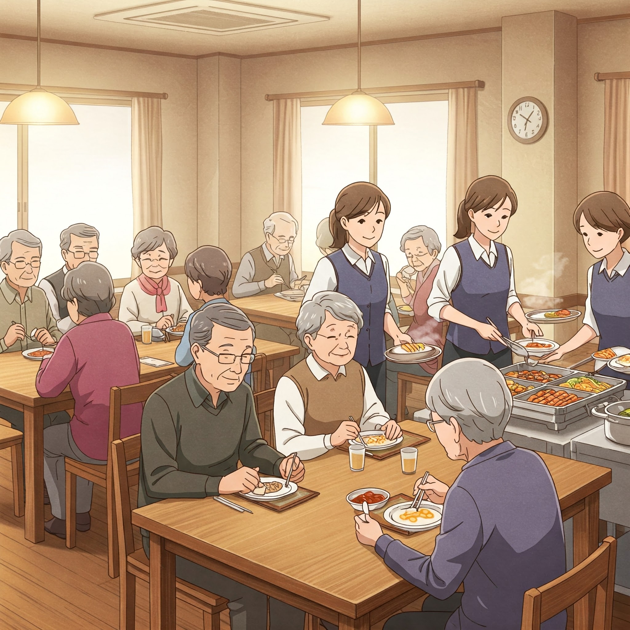 경로식당 이미지