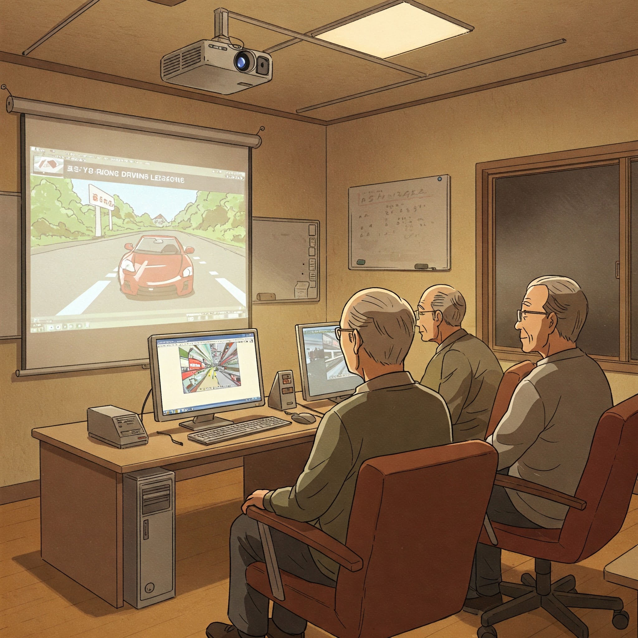 운전자 교육 이미지